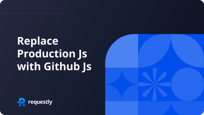 github hosted js in production
