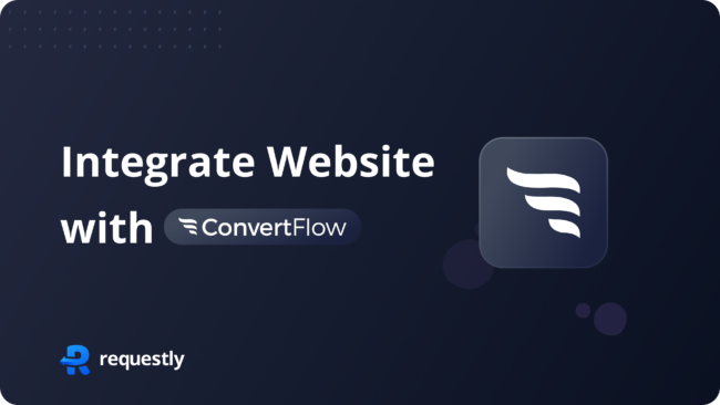 Integrate convertFlow with any website