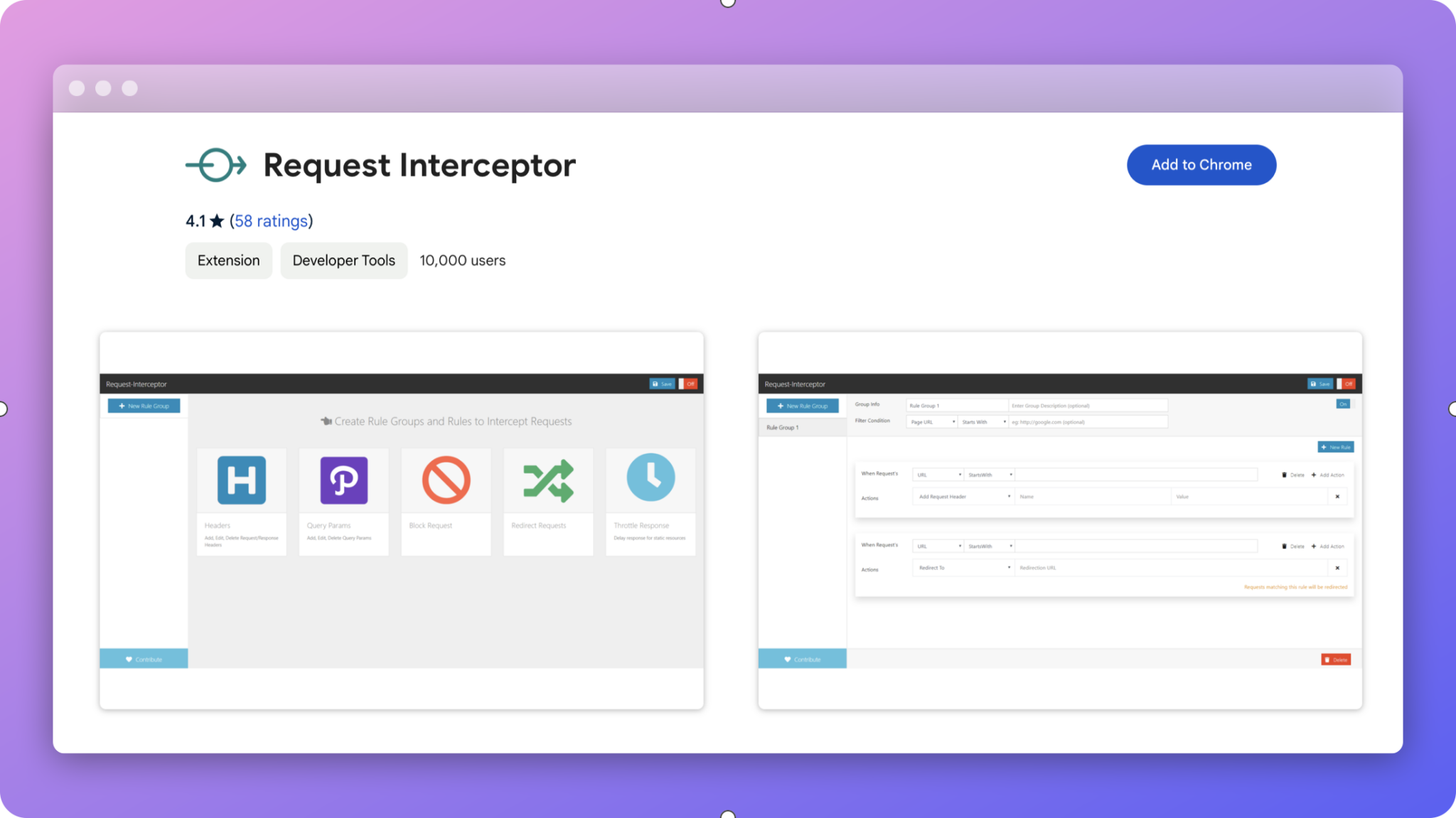 Popular Chrome Extensions for HTTP Request Interception without Proxy