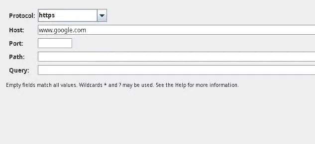 Block List location selector