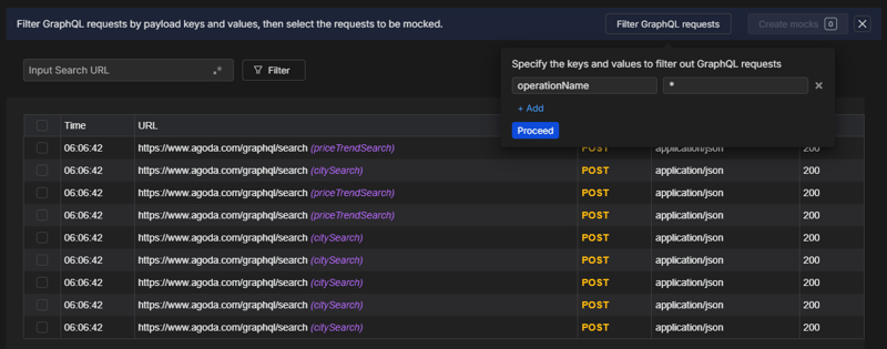 Filter all GraphQL operations