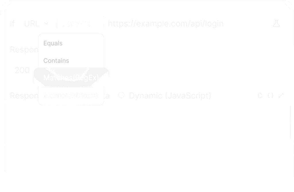 Match URLs using Regex - Requestly