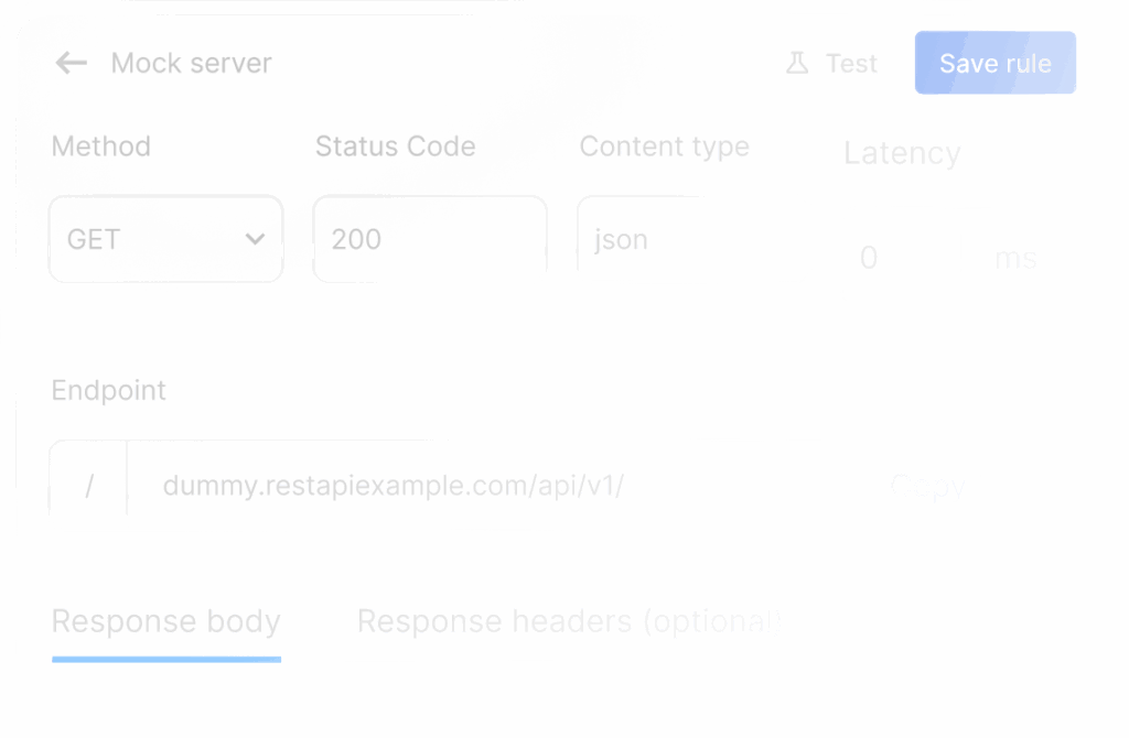 Redirect Real API calls to File Server_ - Requestly