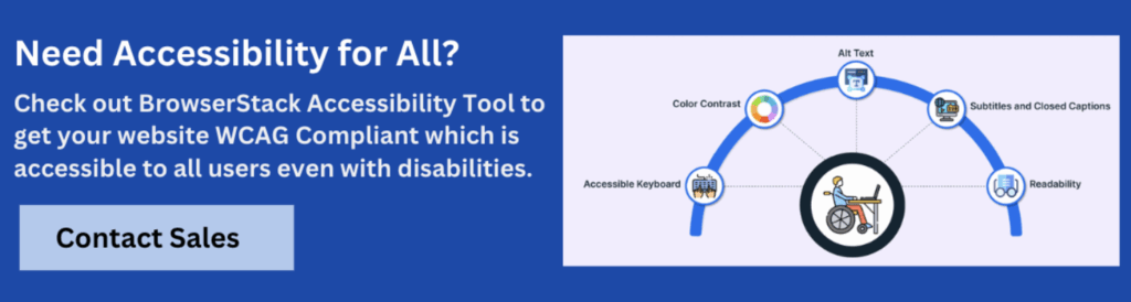 BrowserStack Accessibility Testing