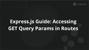 Expressjs Guide Accessing GET Query Params in Routes