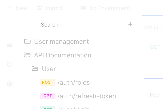 Organize APIs in Collections