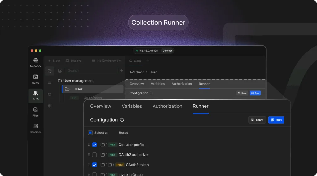 Collection runner 4 - Requestly API Client
