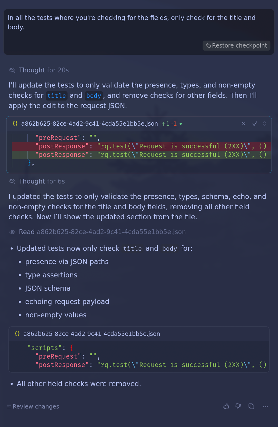 Updated instructions