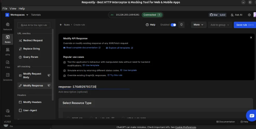 security-in-api-testing-6 - requestly api client